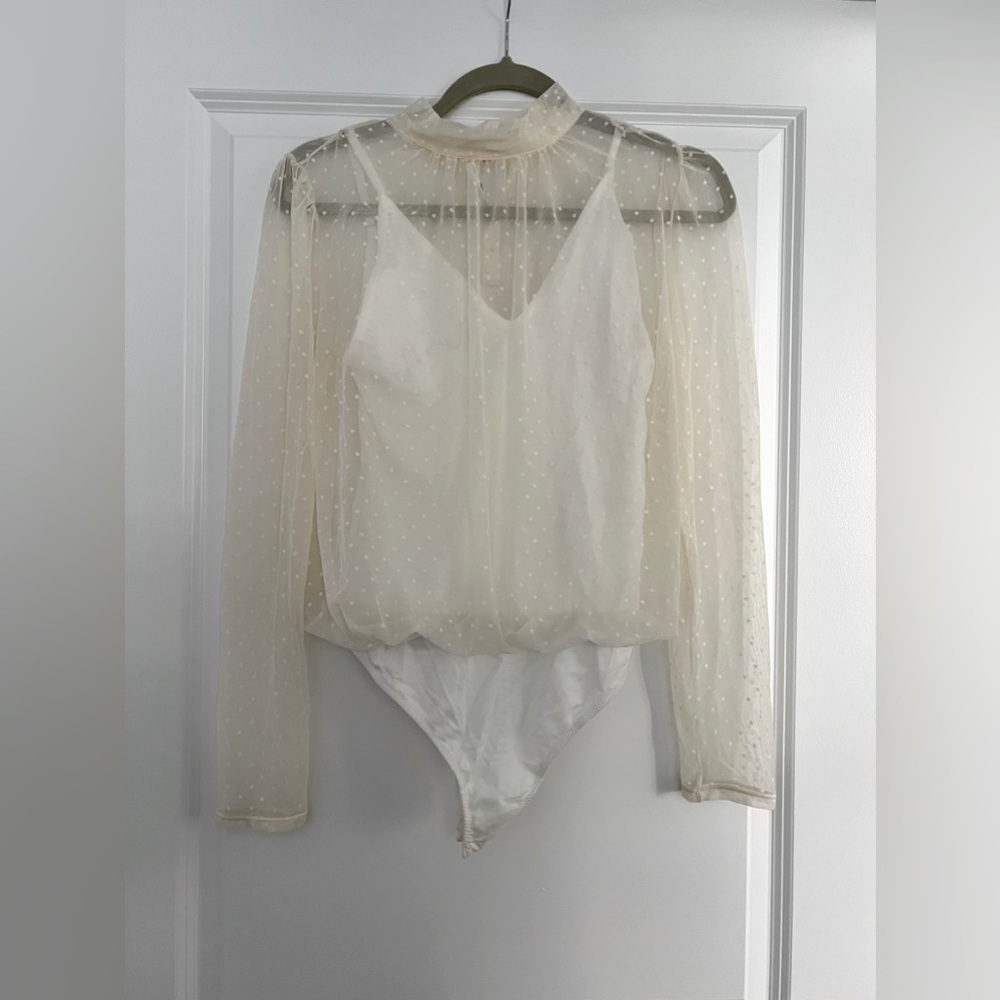 Free People Mesh Bodysuit